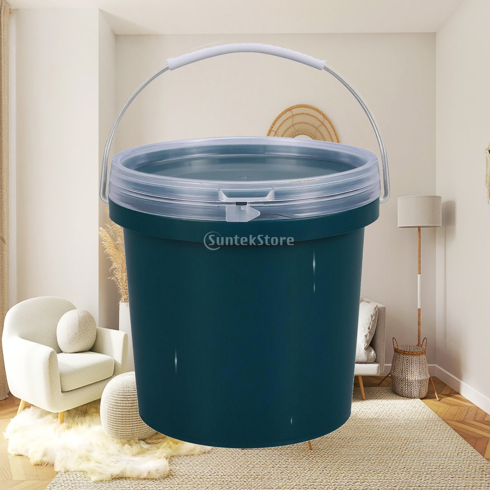 Food Storage Containers - Recipiente industrial cilíndrico de parede espessa,