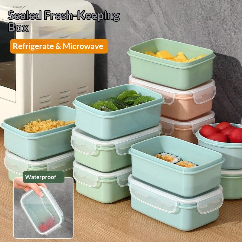 Food Storage With Dividers - Recipientes herméticos para armazenamento de alimentos,
