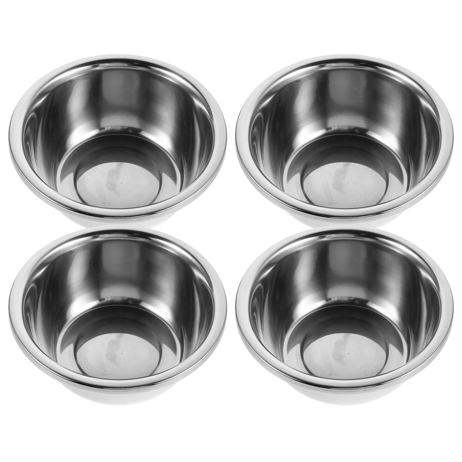 Food Storage Meals - Conjunto de 4 tigelas de aço