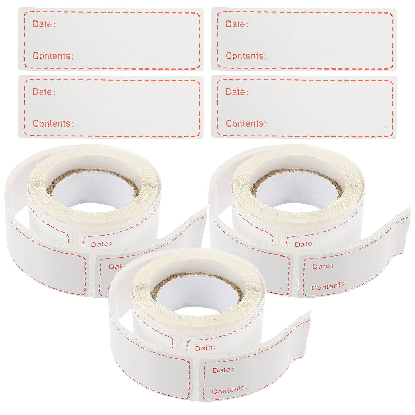 3 rolos de etiquetas adesivas  - Food Storage Labels avaliação e preço