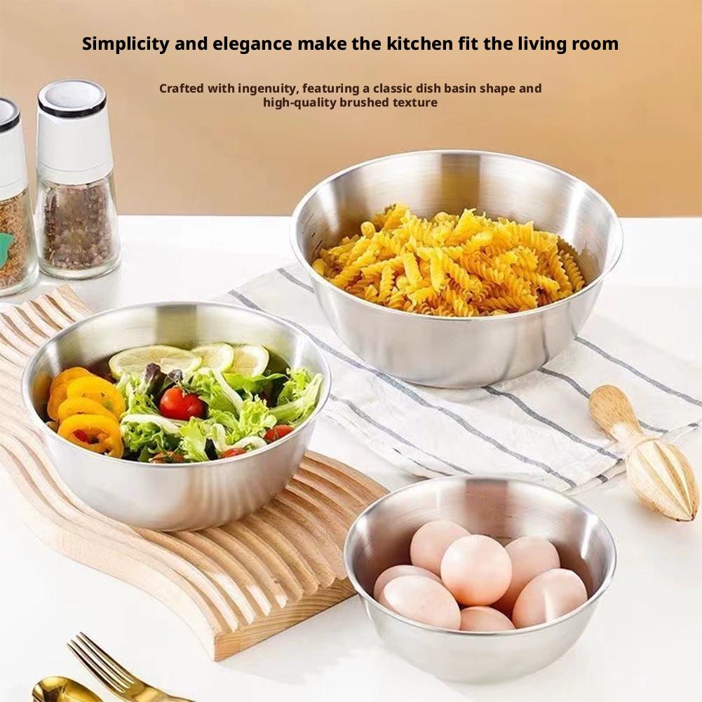 Tigela de Aço Inoxidável Prate - Food Storage Meals avaliação e preço