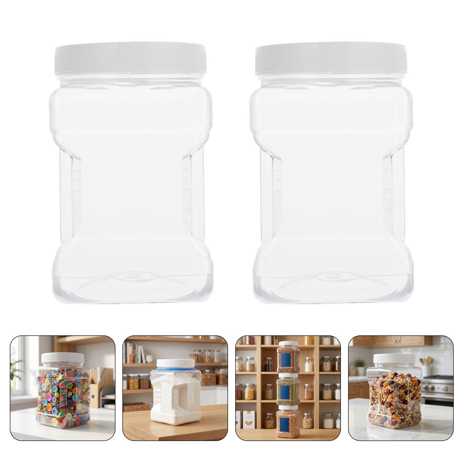 6 Potes de Armazenamento Trans - Food Storage Containers avaliação e preço