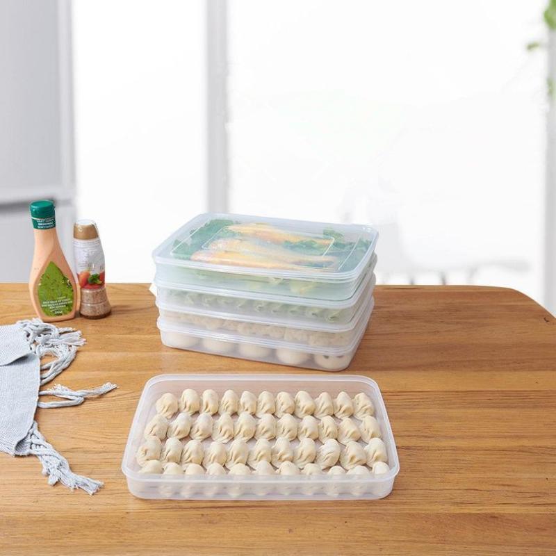 Caixa Organizadora Transparent - Food Storage With Dividers avaliação e preço